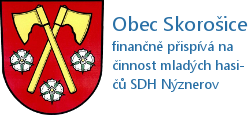 Obec Skorošice finančně přispívá na činnost mladých hasičů SDH Nýznerov