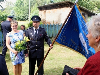 Mše a vysvědcení praporu