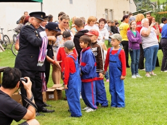 Vyhlášení výsledků mladých hasičů