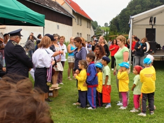 Ocenění nejmenších hasičů