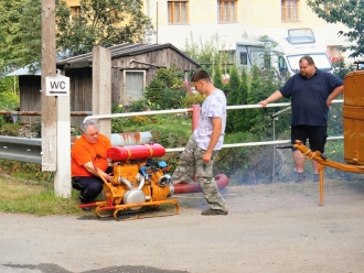 Mladí hasiči Nýznerov