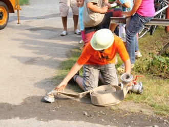 Mladí hasiči Nýznerov